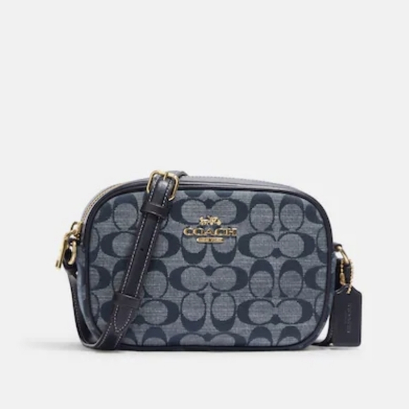 Coach Handbags - Coach Jamie Camera Crossbody Bag In Signature Chambray